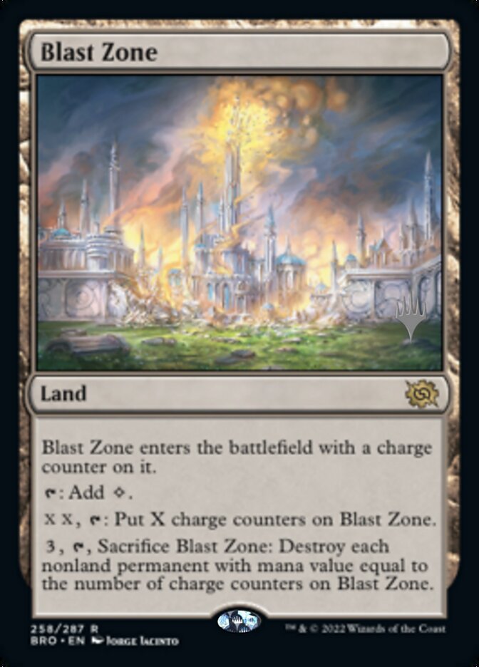 Blast Zone (Promo Pack) [The Brothers' War Promos] | Shuffle n Cut Hobbies & Games