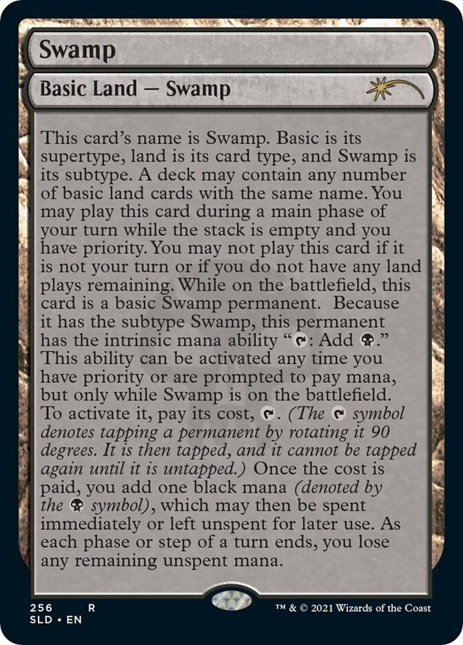 Swamp (256) [Secret Lair Drop Series] | Shuffle n Cut Hobbies & Games