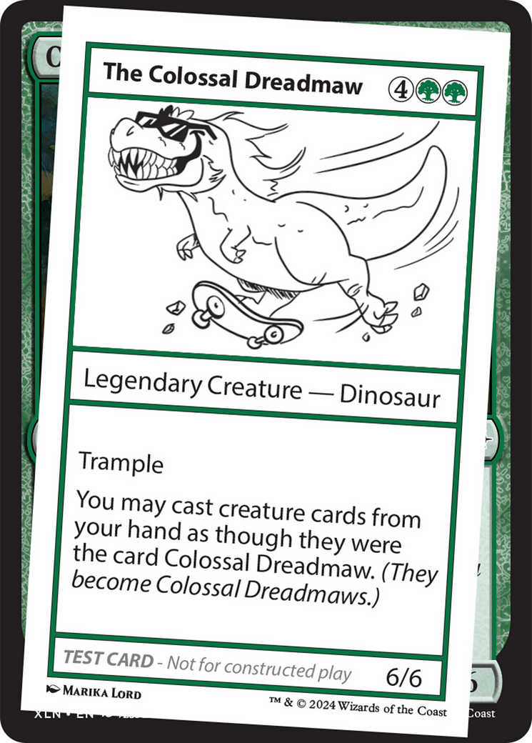 The Colossal Dreadmaw [Mystery Booster 2 Playtest Cards] | Shuffle n Cut Hobbies & Games