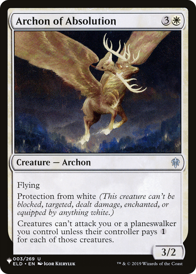 Archon of Absolution [The List] | Shuffle n Cut Hobbies & Games