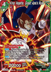 King Vegeta, Great Ape's Rule (P-352) [Tournament Promotion Cards] | Shuffle n Cut Hobbies & Games