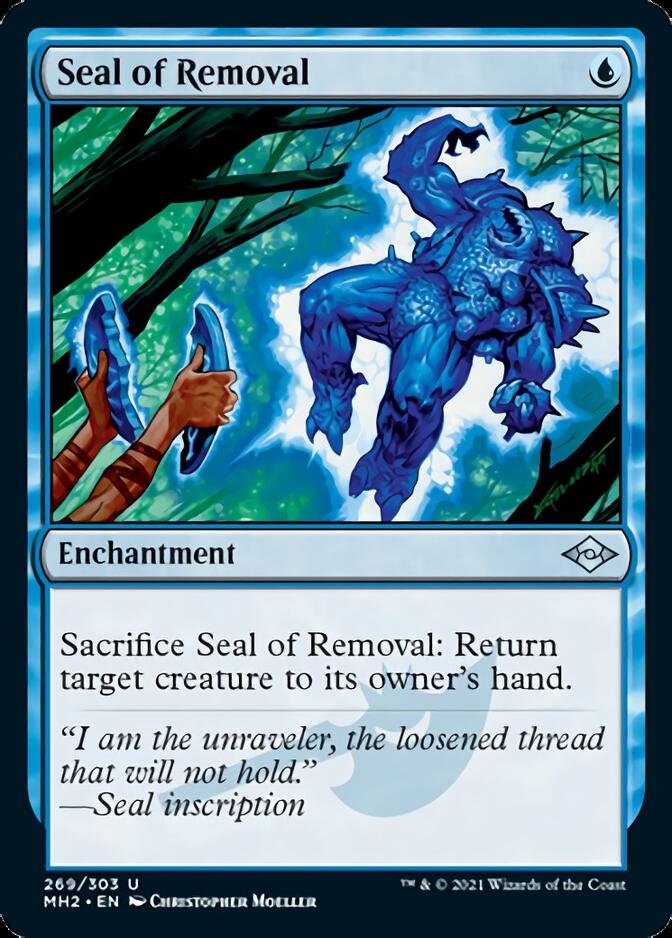 Seal of Removal (Foil Etched) [Modern Horizons 2] | Shuffle n Cut Hobbies & Games