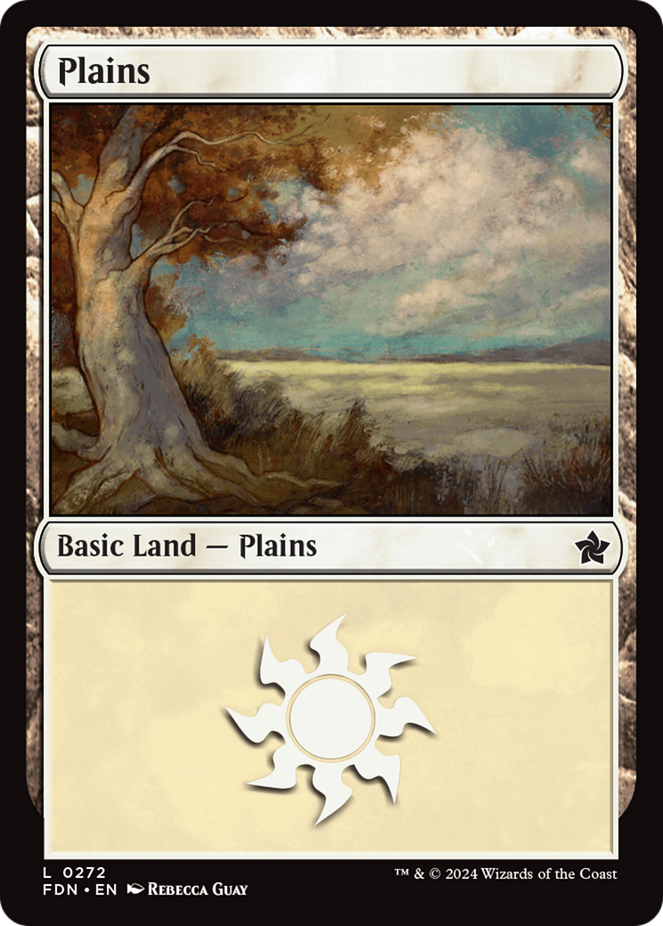 Plains (0272) [Foundations] | Shuffle n Cut Hobbies & Games