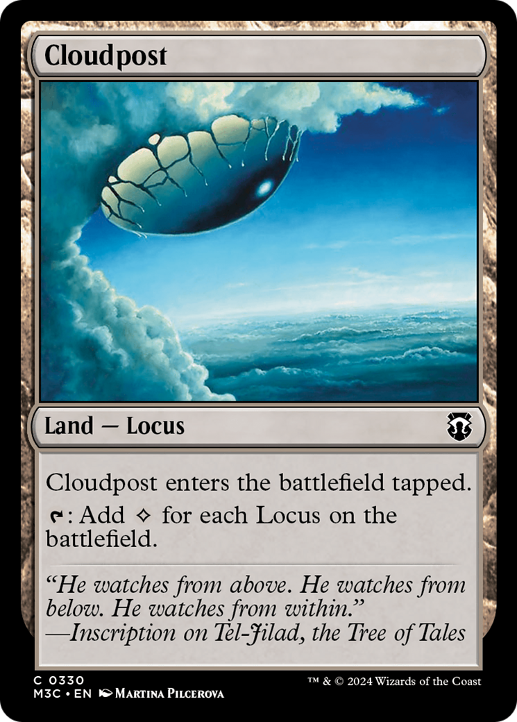 Cloudpost (Ripple Foil) [Modern Horizons 3 Commander] | Shuffle n Cut Hobbies & Games