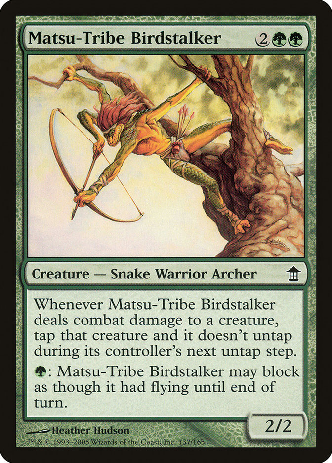 Matsu-Tribe Birdstalker [Saviors of Kamigawa] | Shuffle n Cut Hobbies & Games