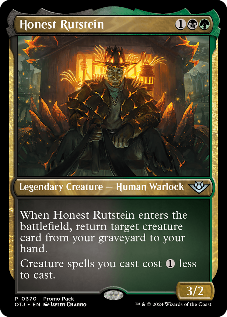 Honest Rutstein (Promo Pack) [Outlaws of Thunder Junction Promos] | Shuffle n Cut Hobbies & Games