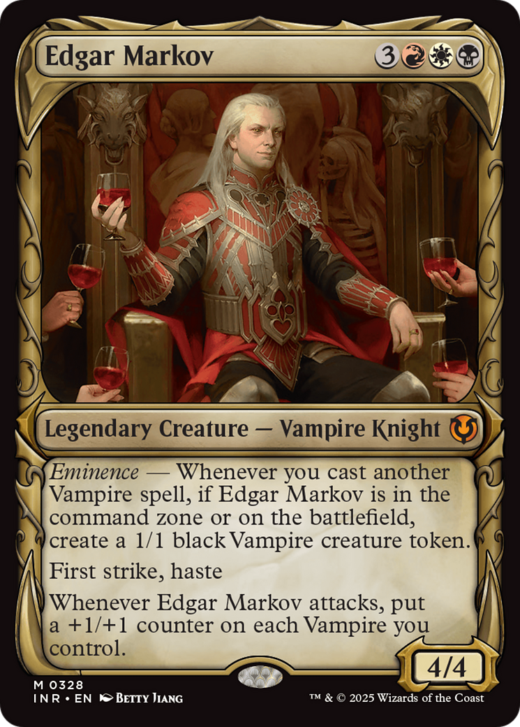 Edgar Markov (Showcase) [Innistrad Remastered] | Shuffle n Cut Hobbies & Games