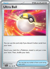 Ultra Ball (196/198) [Scarlet & Violet: Base Set] | Shuffle n Cut Hobbies & Games