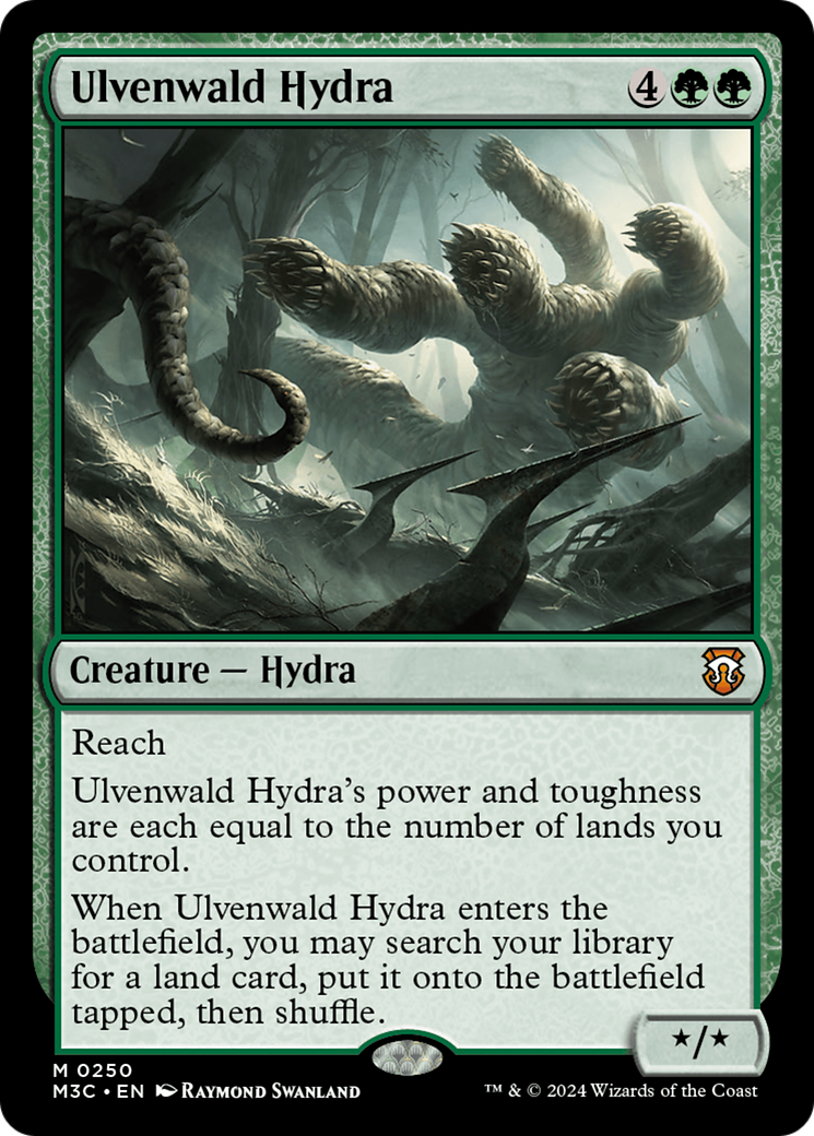 Ulvenwald Hydra (Ripple Foil) [Modern Horizons 3 Commander] | Shuffle n Cut Hobbies & Games