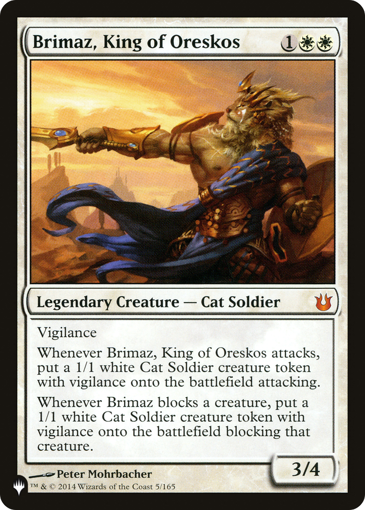 Brimaz, King of Oreskos [The List] | Shuffle n Cut Hobbies & Games