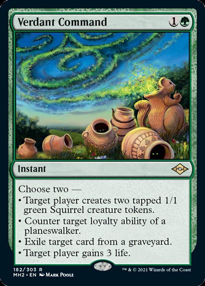 Verdant Command [Modern Horizons 2] | Shuffle n Cut Hobbies & Games