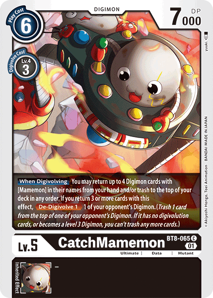 CatchMamemon [BT8-065] [New Awakening] | Shuffle n Cut Hobbies & Games