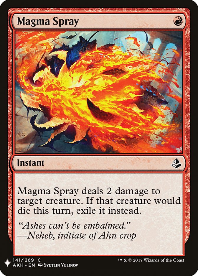 Magma Spray [Mystery Booster] | Shuffle n Cut Hobbies & Games