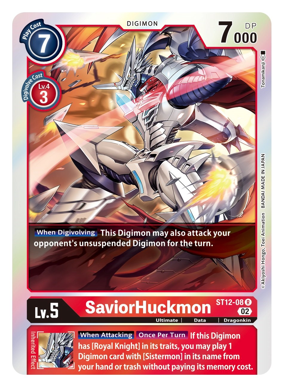 SaviorHuckmon [ST12-08] [Starter Deck: Jesmon] | Shuffle n Cut Hobbies & Games