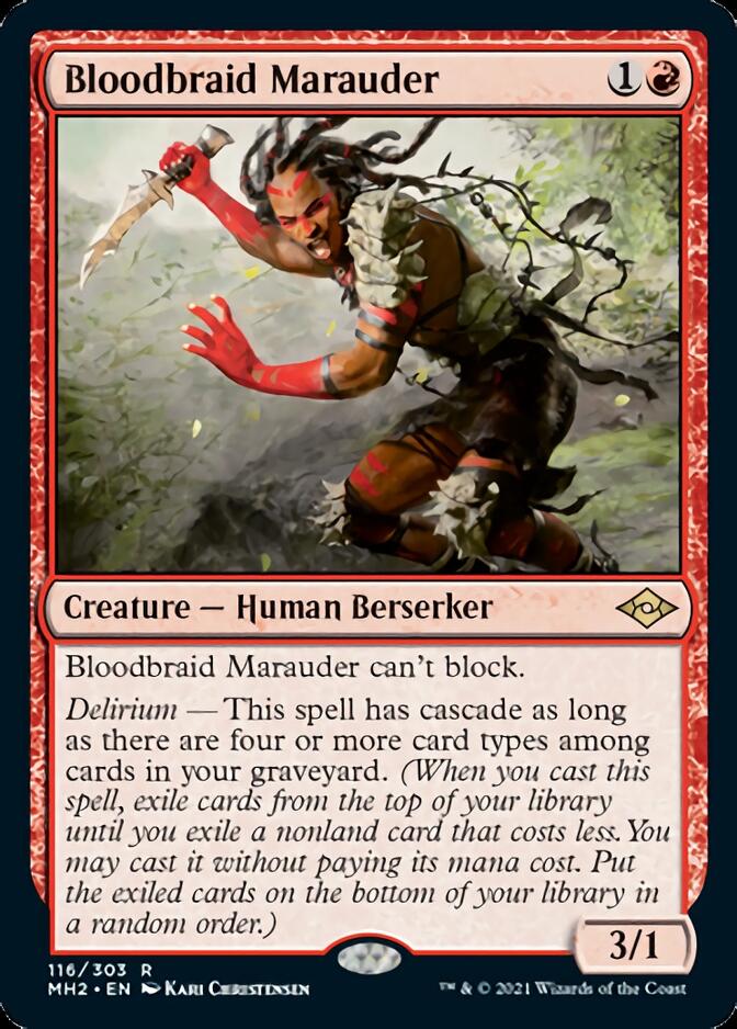 Bloodbraid Marauder [Modern Horizons 2] | Shuffle n Cut Hobbies & Games