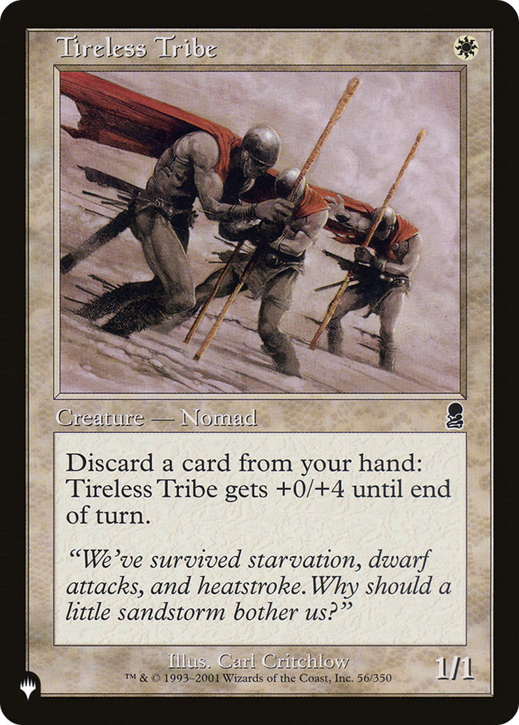 Tireless Tribe [The List] | Shuffle n Cut Hobbies & Games