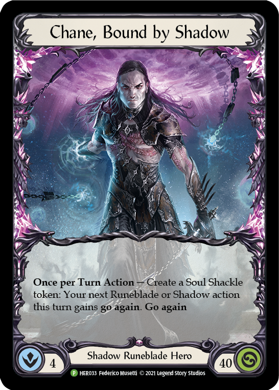 Chane, Bound by Shadow [HER033] (Promo)  Cold Foil | Shuffle n Cut Hobbies & Games