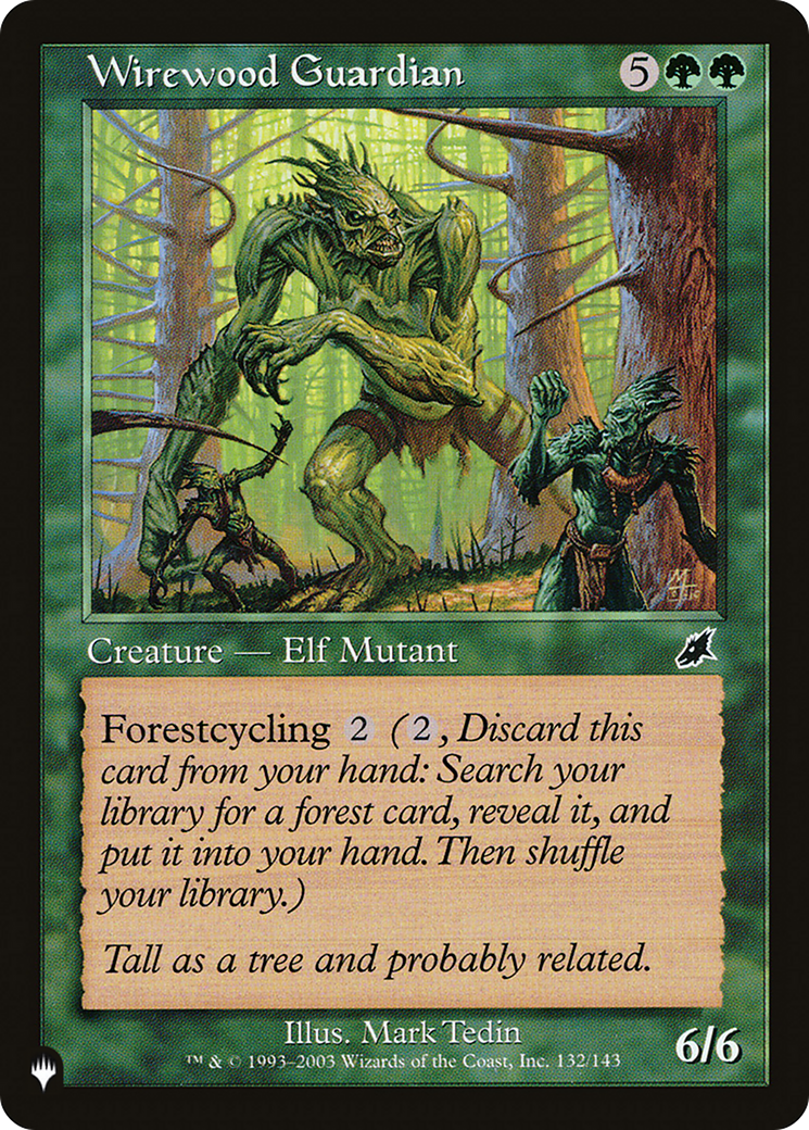 Wirewood Guardian [The List Reprints] | Shuffle n Cut Hobbies & Games