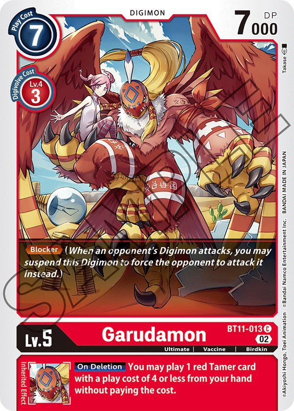 Garudamon [BT11-013] [Dimensional Phase] | Shuffle n Cut Hobbies & Games