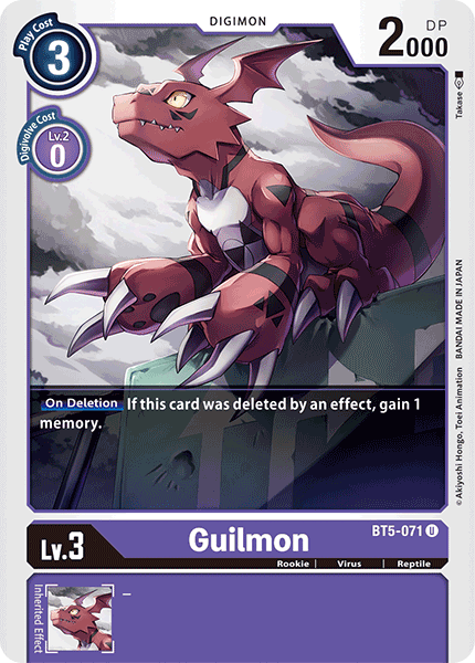 Guilmon [BT5-071] [Battle of Omni] | Shuffle n Cut Hobbies & Games