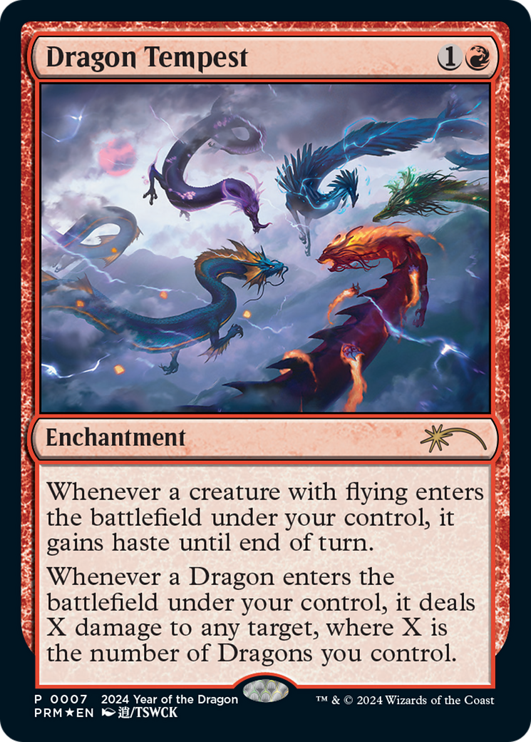 Dragon Tempest (Year of the Dragon 2024) [Standard Showdown Promos] | Shuffle n Cut Hobbies & Games