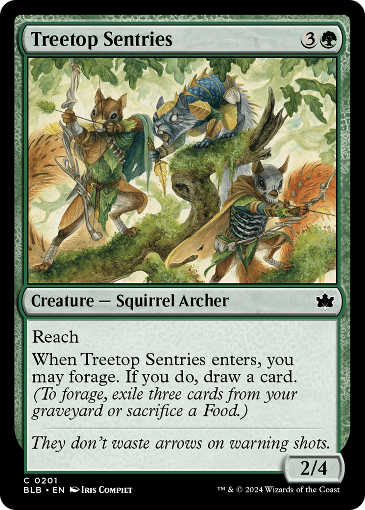 Treetop Sentries [Bloomburrow] | Shuffle n Cut Hobbies & Games