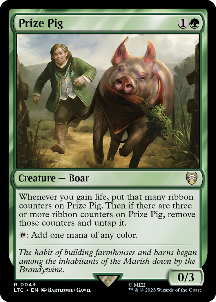 Prize Pig [The Lord of the Rings: Tales of Middle-Earth Commander] | Shuffle n Cut Hobbies & Games