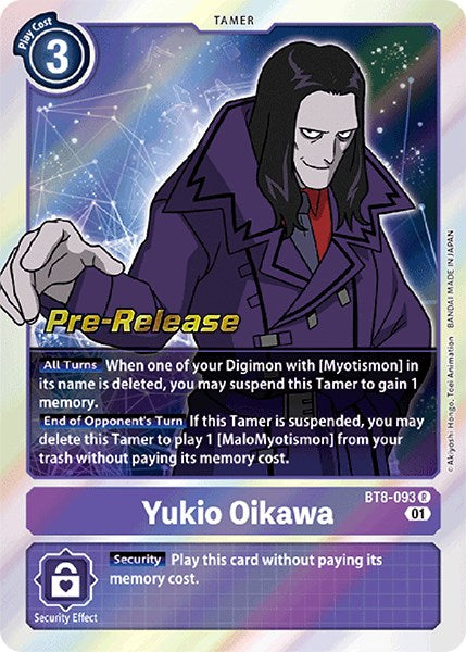 Yukio Oikawa [BT8-093] [New Awakening Pre-Release Cards] | Shuffle n Cut Hobbies & Games