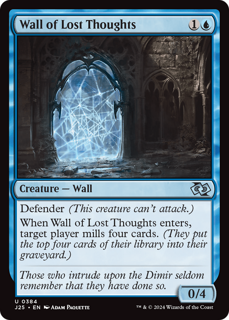 Wall of Lost Thoughts [Foundations Jumpstart] | Shuffle n Cut Hobbies & Games