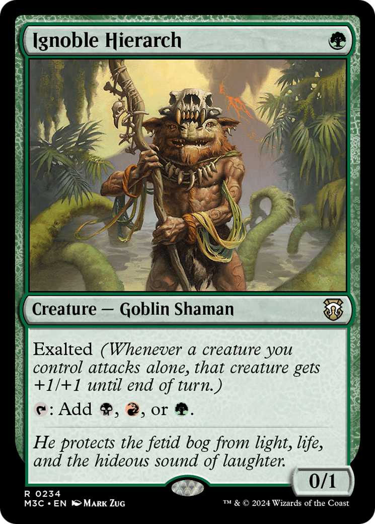 Ignoble Hierarch [Modern Horizons 3 Commander] | Shuffle n Cut Hobbies & Games