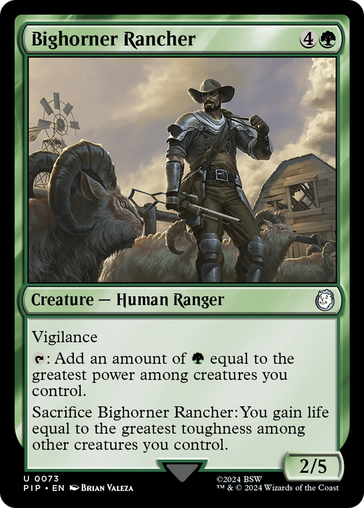 Bighorner Rancher [Fallout] | Shuffle n Cut Hobbies & Games