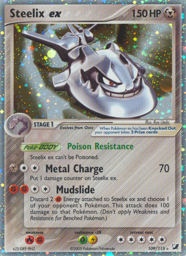 Steelix ex (109/115) [EX: Unseen Forces] | Shuffle n Cut Hobbies & Games