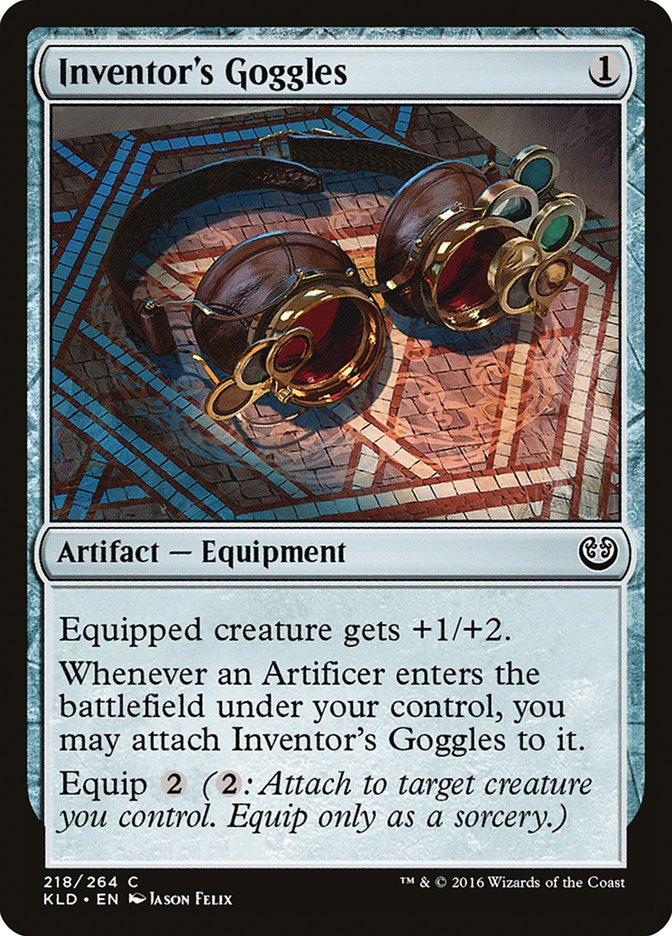 Inventor's Goggles [Kaladesh] | Shuffle n Cut Hobbies & Games