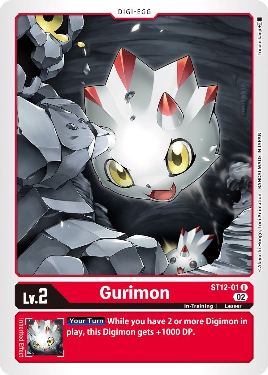 Gurimon [ST12-01] [Starter Deck: Jesmon] | Shuffle n Cut Hobbies & Games