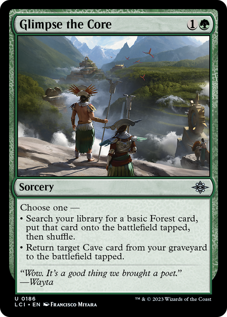 Glimpse the Core [The Lost Caverns of Ixalan] | Shuffle n Cut Hobbies & Games