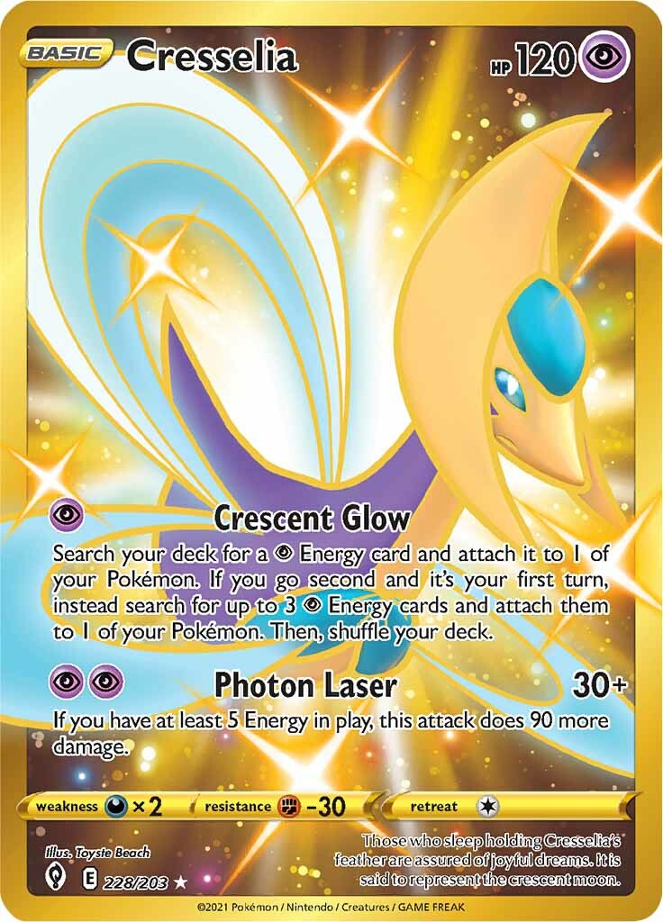 Cresselia (228/203) [Sword & Shield: Evolving Skies] | Shuffle n Cut Hobbies & Games