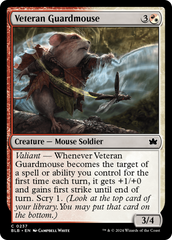 Veteran Guardmouse [Bloomburrow] | Shuffle n Cut Hobbies & Games