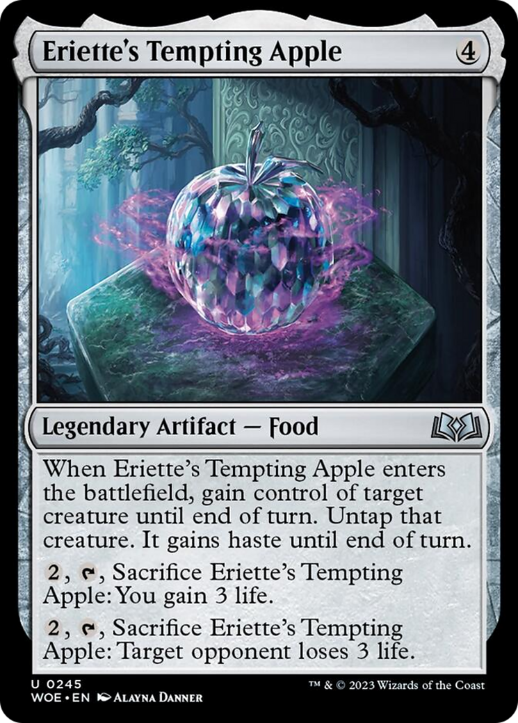 Eriette's Tempting Apple [Wilds of Eldraine] | Shuffle n Cut Hobbies & Games