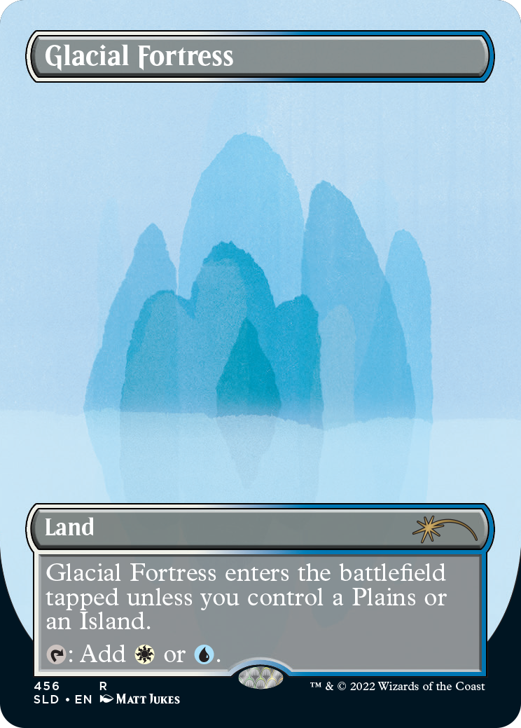 Glacial Fortress (Borderless) [Secret Lair Drop Series] | Shuffle n Cut Hobbies & Games