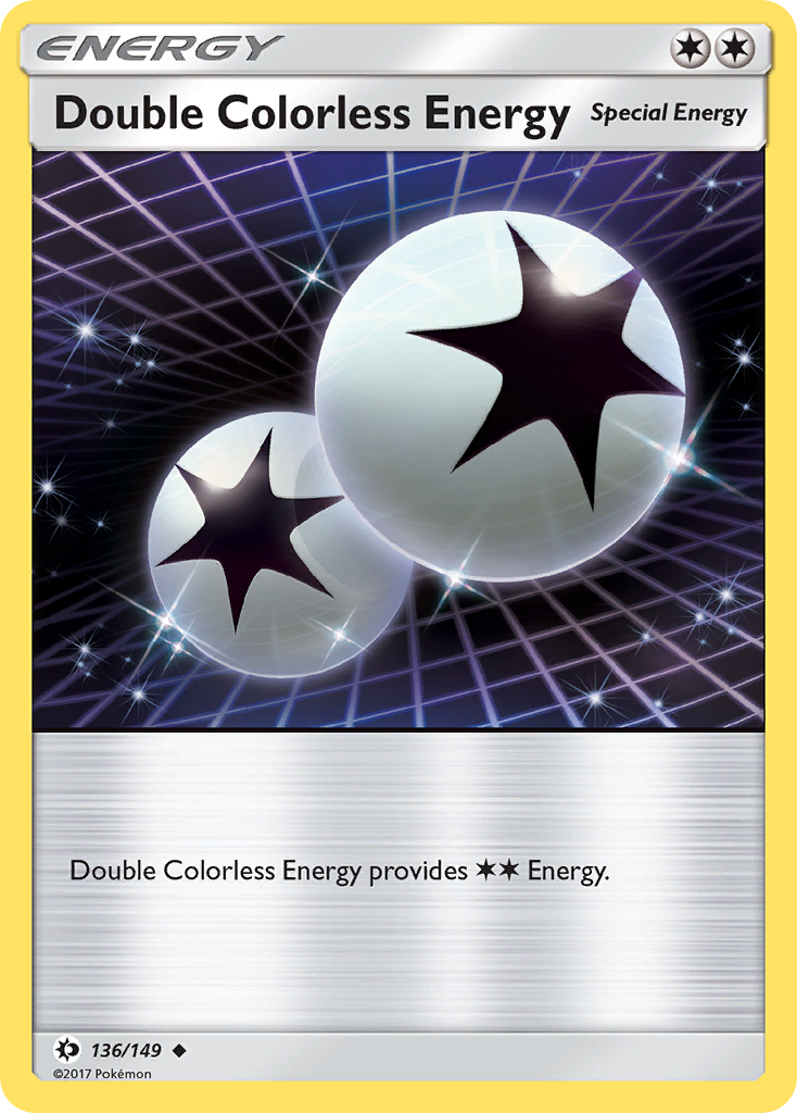 Double Colorless Energy (136/149) [Sun & Moon: Base Set] | Shuffle n Cut Hobbies & Games