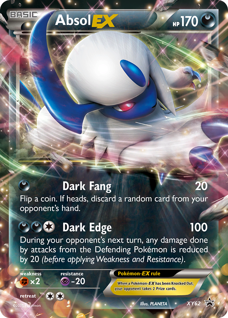 Absol EX (XY62) [XY: Black Star Promos] | Shuffle n Cut Hobbies & Games