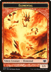 Angel (002) // Elemental (008) Double-Sided Token [Modern Horizons Tokens] | Shuffle n Cut Hobbies & Games