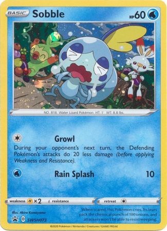 Sobble (SWSH073) [Sword & Shield: Black Star Promos] | Shuffle n Cut Hobbies & Games