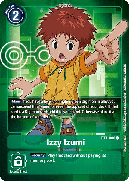 Izzy Izumi [BT1-088] (Official Tournament Pack Vol.3) [Release Special Booster Promos] | Shuffle n Cut Hobbies & Games