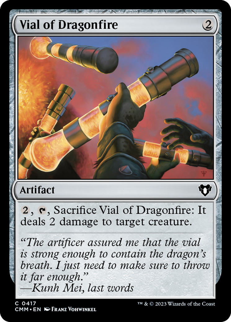 Vial of Dragonfire [Commander Masters] | Shuffle n Cut Hobbies & Games