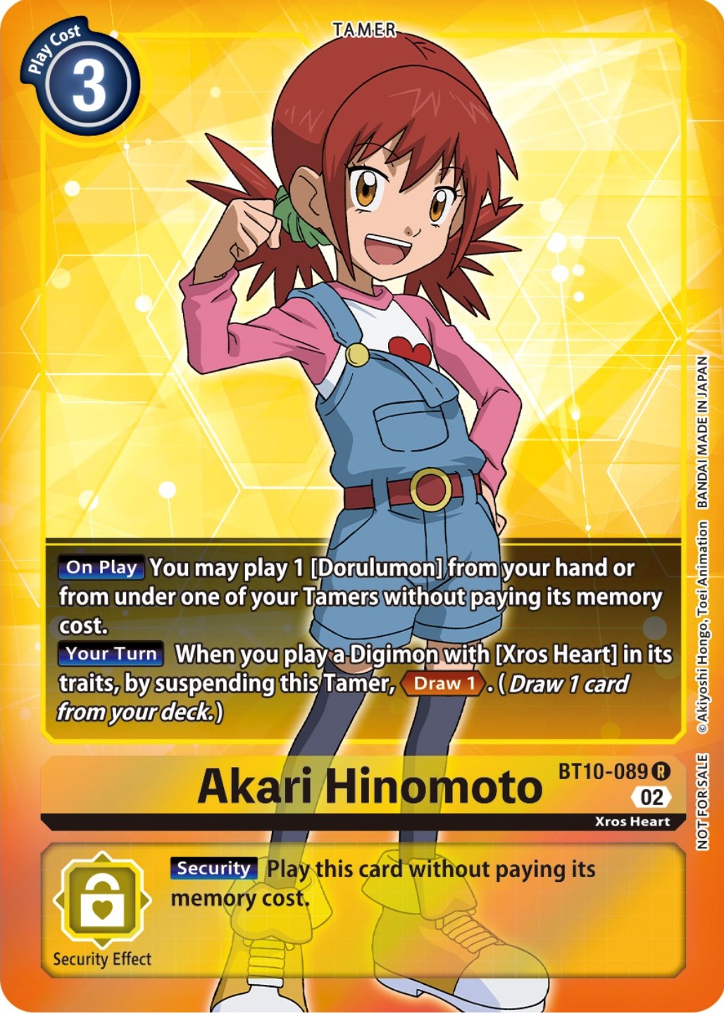 Akari Hinomoto [BT10-089] (Box Topper) [Xros Encounter] | Shuffle n Cut Hobbies & Games