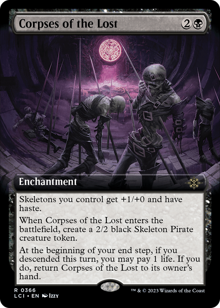 Corpses of the Lost (Extended Art) [The Lost Caverns of Ixalan] | Shuffle n Cut Hobbies & Games