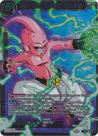 Majin Buu, Diabolic Punisher (P-196) [Promotion Cards] | Shuffle n Cut Hobbies & Games