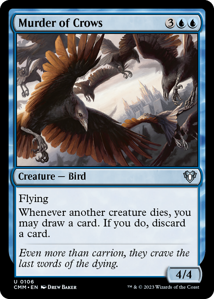 Murder of Crows [Commander Masters] | Shuffle n Cut Hobbies & Games