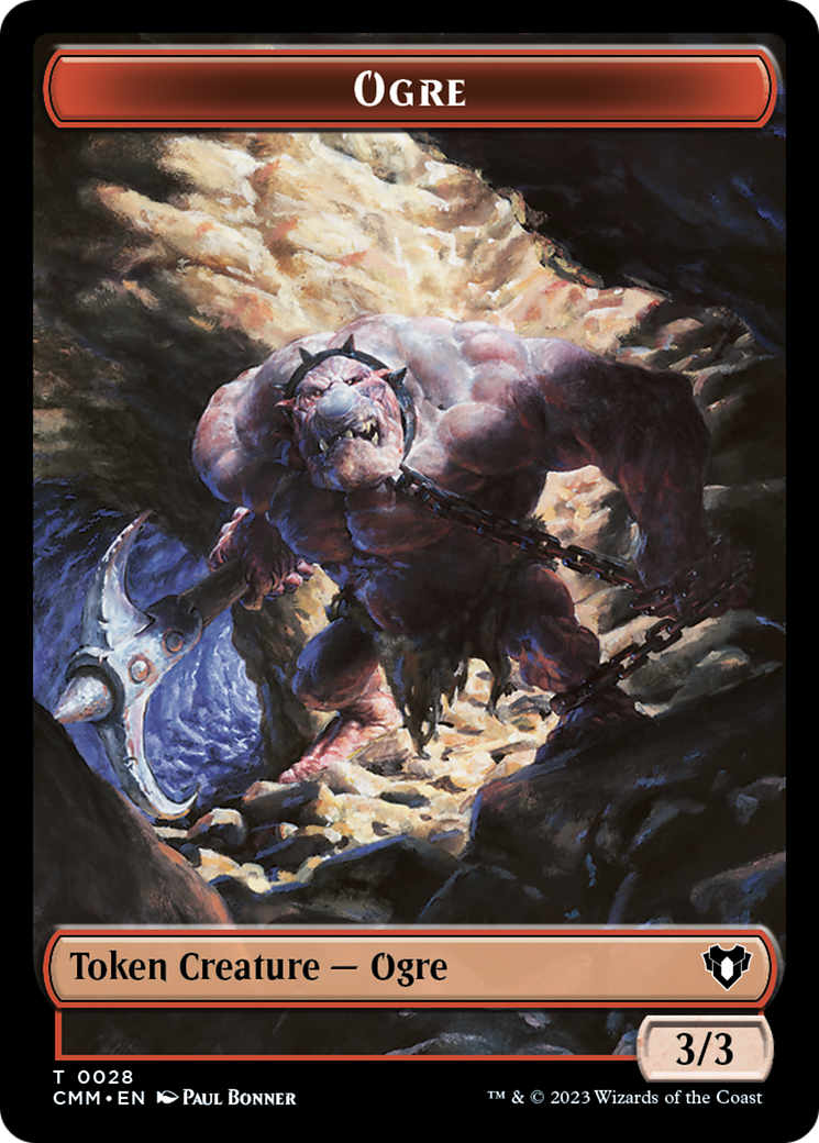 City's Blessing // Ogre Double-Sided Token [Commander Masters Tokens] | Shuffle n Cut Hobbies & Games